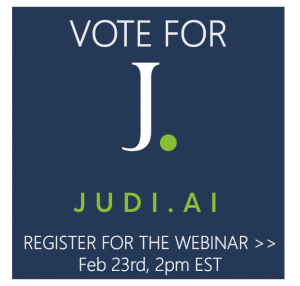 Vote for JUDI - Callahan Innovation Series