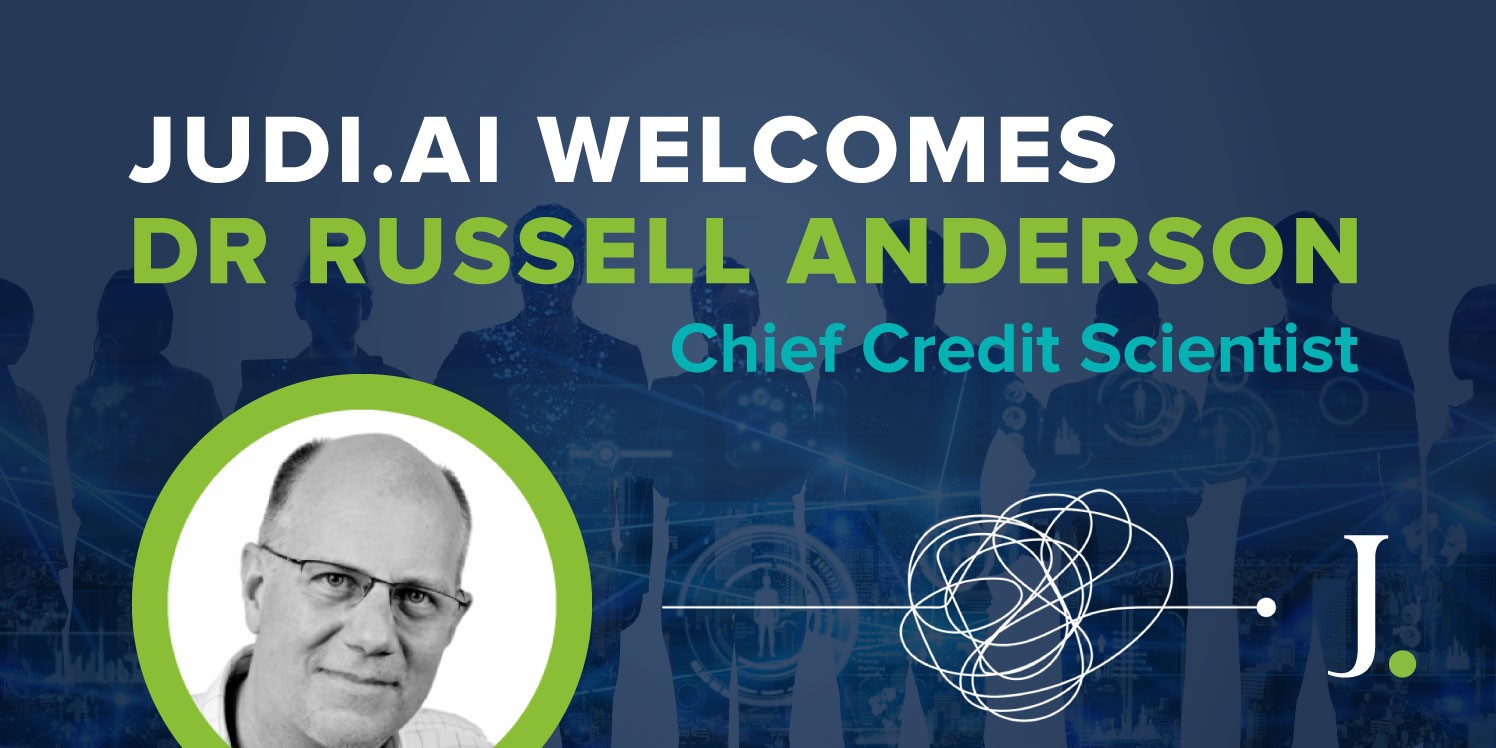 JUDI.AI Welcomes Dr. Russell Anderson